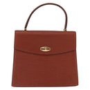 LOUIS VUITTON Epi Malesherbes Hand Bag Brown M52373 LV Auth BA10049-13