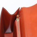LOUIS VUITTON Epi Malesherbes Hand Bag Brown M52373 LV Auth BA10049-23