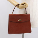 LOUIS VUITTON Epi Malesherbes Hand Bag Brown M52373 LV Auth BA10049-24