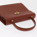 LOUIS VUITTON Epi Malesherbes Hand Bag Brown M52373 LV Auth BA10049-6