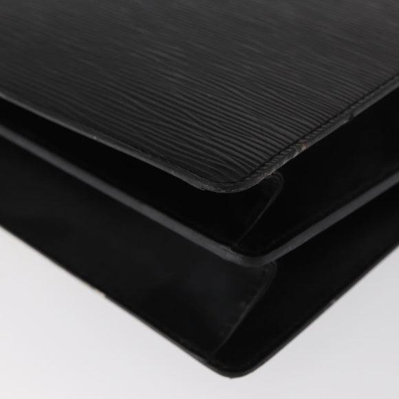 LOUIS VUITTON Epi Concorde Hand Bag Black M52132 LV Auth BA10050