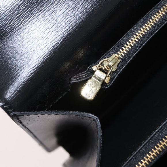 LOUIS VUITTON Epi Concorde Hand Bag Black M52132 LV Auth BA10050