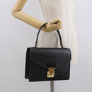 LOUIS VUITTON Epi Concorde Hand Bag Black M52132 LV Auth BA10050-28