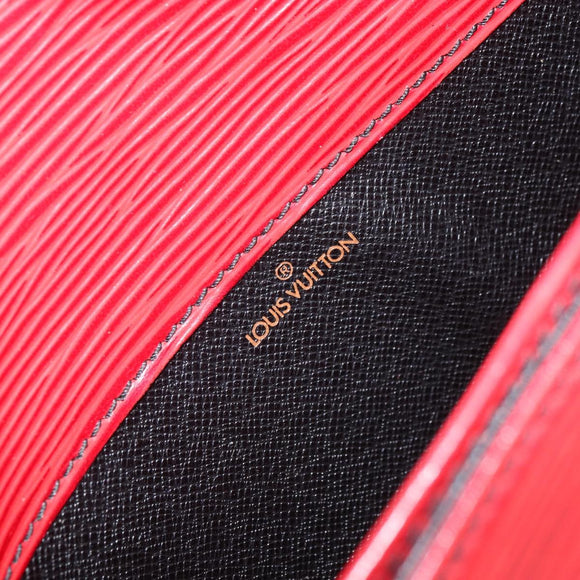 LOUIS VUITTON Epi Cartesier MM Shoulder Bag Red M52247 LV Auth BA10051