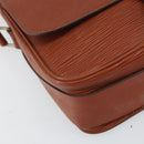 LOUIS VUITTON Epi Cartouchiere MM Shoulder Bag Brown M52243 LV Auth BA10052-15