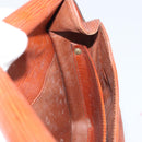 LOUIS VUITTON Epi Cartouchiere MM Shoulder Bag Brown M52243 LV Auth BA10052-22