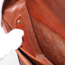 LOUIS VUITTON Epi Cartouchiere MM Shoulder Bag Brown M52243 LV Auth BA10052-23