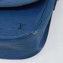 LOUIS VUITTON Epi Saint Cloud GM Shoulder Bag Toledo Blue M52195 LV Auth BA10053-14