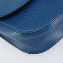 LOUIS VUITTON Epi Saint Cloud GM Shoulder Bag Toledo Blue M52195 LV Auth BA10053-15