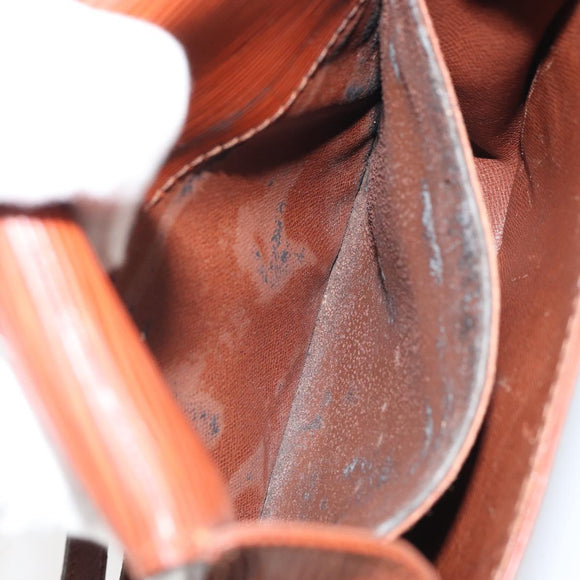 LOUIS VUITTON Epi Saint Cloud PM Shoulder Bag Brown M52213 LV Auth BA10054