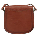 LOUIS VUITTON Epi Saint Cloud PM Shoulder Bag Brown M52213 LV Auth BA10054-2