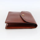LOUIS VUITTON Epi Montaigne 27 Clutch Bag Brown LV Auth BA10055-4