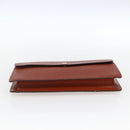 LOUIS VUITTON Epi Montaigne 27 Clutch Bag Brown LV Auth BA10055-6