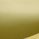 LOUIS VUITTON Monogram Vernis Spring Street Bag Lime Yellow M91068 Auth BA10056-10