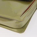 LOUIS VUITTON Monogram Vernis Motto Accessory Pouch Gris M91030 LV Auth BA10058-14