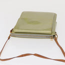 LOUIS VUITTON Monogram Vernis Motto Accessory Pouch Gris M91030 LV Auth BA10058-6