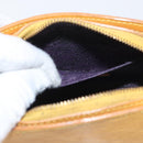 LOUIS VUITTON Epi Dauphine PM Pouch Yellow M48449 LV Auth BA10059-11