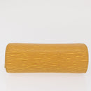 LOUIS VUITTON Epi Dauphine PM Pouch Yellow M48449 LV Auth BA10059-6