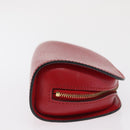 LOUIS VUITTON Epi Dauphine PM Pouch Castilian Red M48447 LV Auth BA10060-4