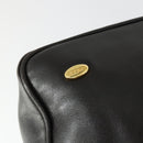 BALLY Backpack Leather Brown Gold Auth BA10063-18
