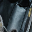 BALLY Backpack Leather Brown Gold Auth BA10063-11