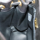 BALLY Backpack Leather Brown Gold Auth BA10063-20