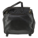BALLY Backpack Leather Brown Gold Auth BA10063-2
