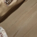 Salvatore Ferragamo Tote Bag Canvas Beige Gold Auth BA10067-15