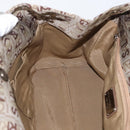 Salvatore Ferragamo Tote Bag Canvas Beige Gold Auth BA10067-17