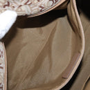 Salvatore Ferragamo Tote Bag Canvas Beige Gold Auth BA10067-19