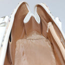 BURBERRY Nova Check Hand Bag Canvas Beige Auth BA1007-19