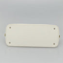 BURBERRY Nova Check Hand Bag Canvas Beige Auth BA1007-9