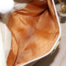 GUCCI Hand Bag Leather Ivory Gold Auth BA10073-23