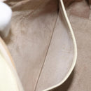 GUCCI Hand Bag Leather Ivory Gold Auth BA10073-24