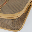 GUCCI Micro GG Supreme Shoulder Bag PVC Beige Gold 001 104 0551 Auth BA10075-9