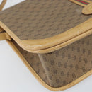 GUCCI Micro GG Supreme Shoulder Bag PVC Beige Gold 001 104 0551 Auth BA10075-14