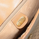 GUCCI Micro GG Supreme Shoulder Bag PVC Beige Gold 001 104 0551 Auth BA10075-18