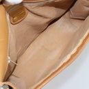 GUCCI Micro GG Supreme Shoulder Bag PVC Beige Gold 001 104 0551 Auth BA10075-11