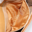 GUCCI Micro GG Supreme Shoulder Bag PVC Beige Gold 001 104 0551 Auth BA10075-22