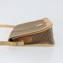 GUCCI Micro GG Supreme Shoulder Bag PVC Beige Gold 001 104 0551 Auth BA10075-4