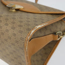 GUCCI Micro GG Supreme Shoulder Bag PVC Beige Gold Auth BA10076-10
