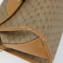 GUCCI Micro GG Supreme Shoulder Bag PVC Beige Gold Auth BA10076-11