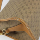GUCCI Micro GG Supreme Shoulder Bag PVC Beige Gold Auth BA10076-13
