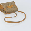 GUCCI Micro GG Supreme Shoulder Bag PVC Beige Gold Auth BA10076-7