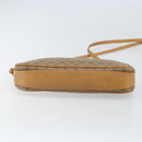 GUCCI Micro GG Supreme Shoulder Bag PVC Beige Gold 007 123 0428 Auth BA10077-5