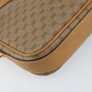 GUCCI Micro GG Supreme Shoulder Bag PVC Beige Gold 007 123 0428 Auth BA10077-15