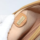 GUCCI Micro GG Supreme Shoulder Bag PVC Beige Gold 007 123 0428 Auth BA10077-19