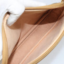 GUCCI Micro GG Supreme Shoulder Bag PVC Beige Gold 007 123 0428 Auth BA10077-11
