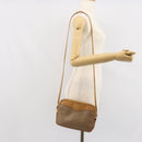 GUCCI Micro GG Supreme Shoulder Bag PVC Beige Gold 007 123 0428 Auth BA10077-22