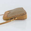 GUCCI Micro GG Supreme Shoulder Bag PVC Beige Gold 007 123 0428 Auth BA10077-4